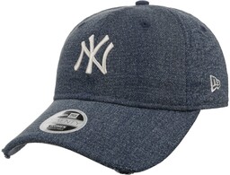 9Twenty WMNS Acid Denim Yankees Cap by New Era, denim, One Size