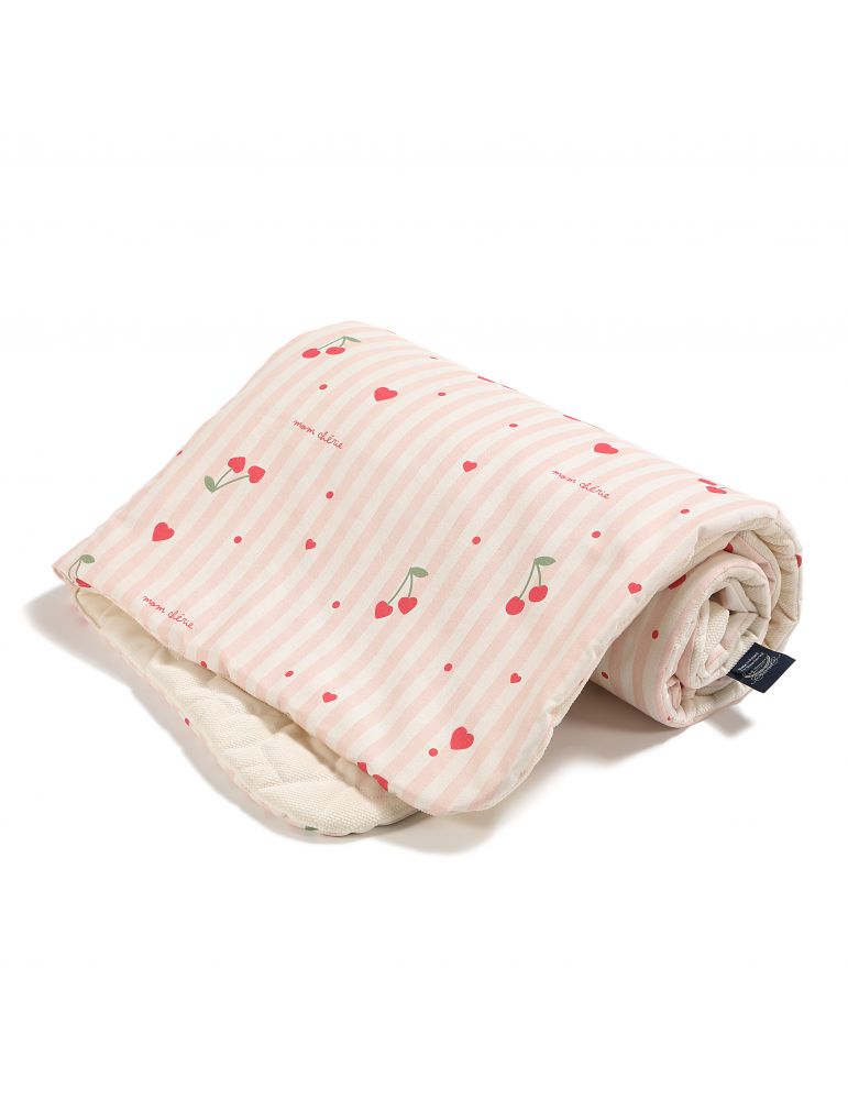 La Millou Ciepły koc bawełniany velvet L 110x140 ( Mom cherie )