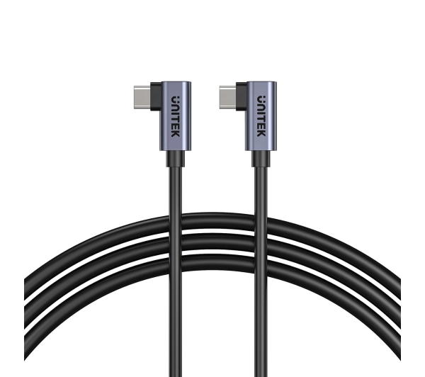Unitek USB-C do USB-C PD 100W 0,5m Czarny