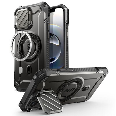 Supcase Etui pancerne UB Mag XT do MagSafe do iPhone 16e, czarne