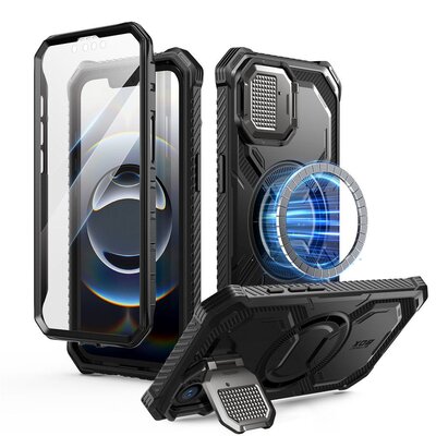 Supcase Etui pancerne i-Blason Armorbox Mag SP do iPhone 16e, do MagSafe, czarne