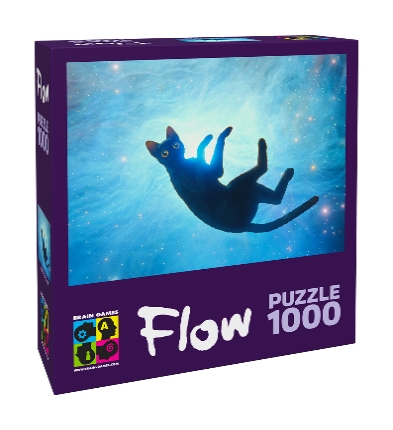 Flow, Puzzle 1000 el. - Black Cat. Wiek: 7+