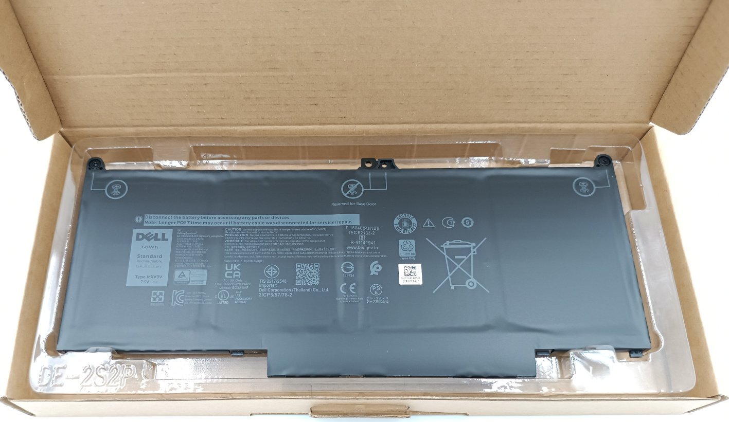Bateria Dell ORYGINALNA BATERIA DELL MXV9V N2K62 5VC2M 829MX CR8V9 do Latitude 5300 5300 5310 5310 7300 7400 Inspirion 7300