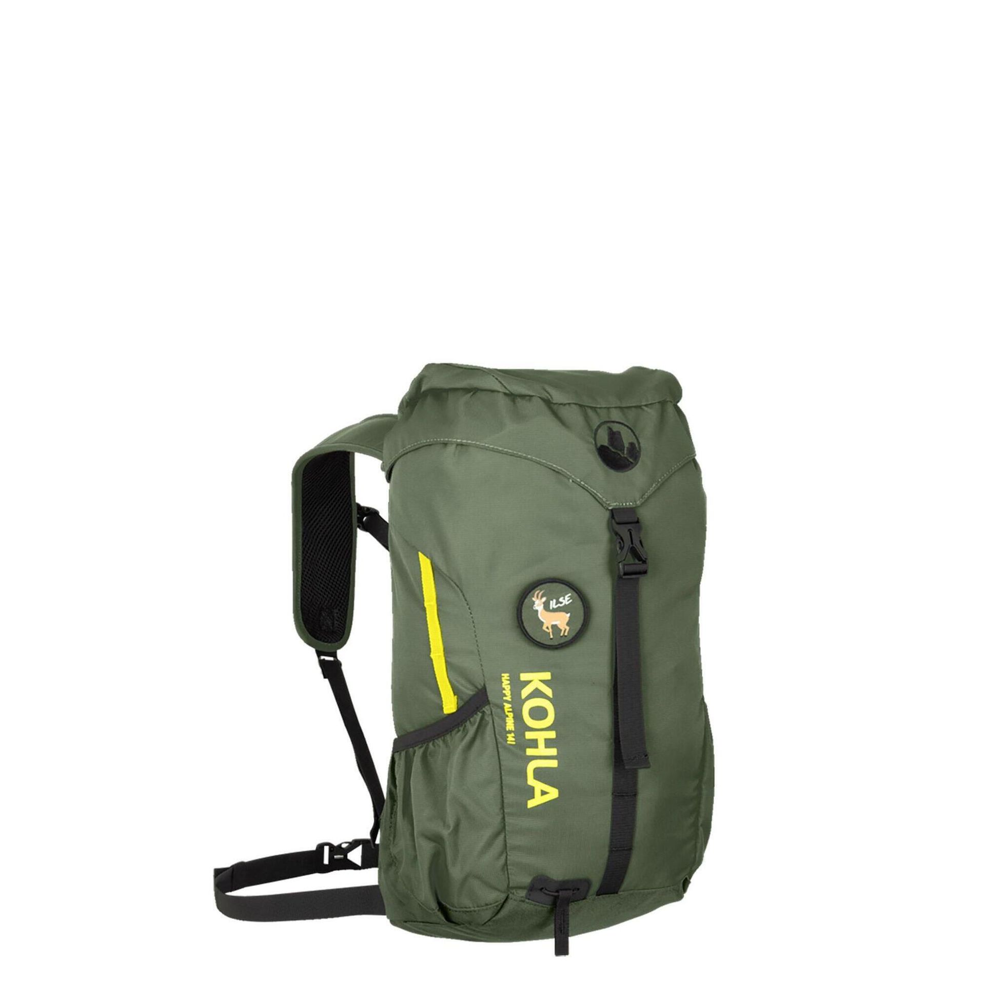 Plecak grski dziecicy Kohla Happy Alpine 14 l zielony (bronze green/sulphur spring)
