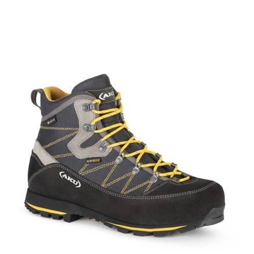Męskie buty górskie na szeroką stopę AKU Trekker Lite III Wide GTX anthracite/mustard - 41,5