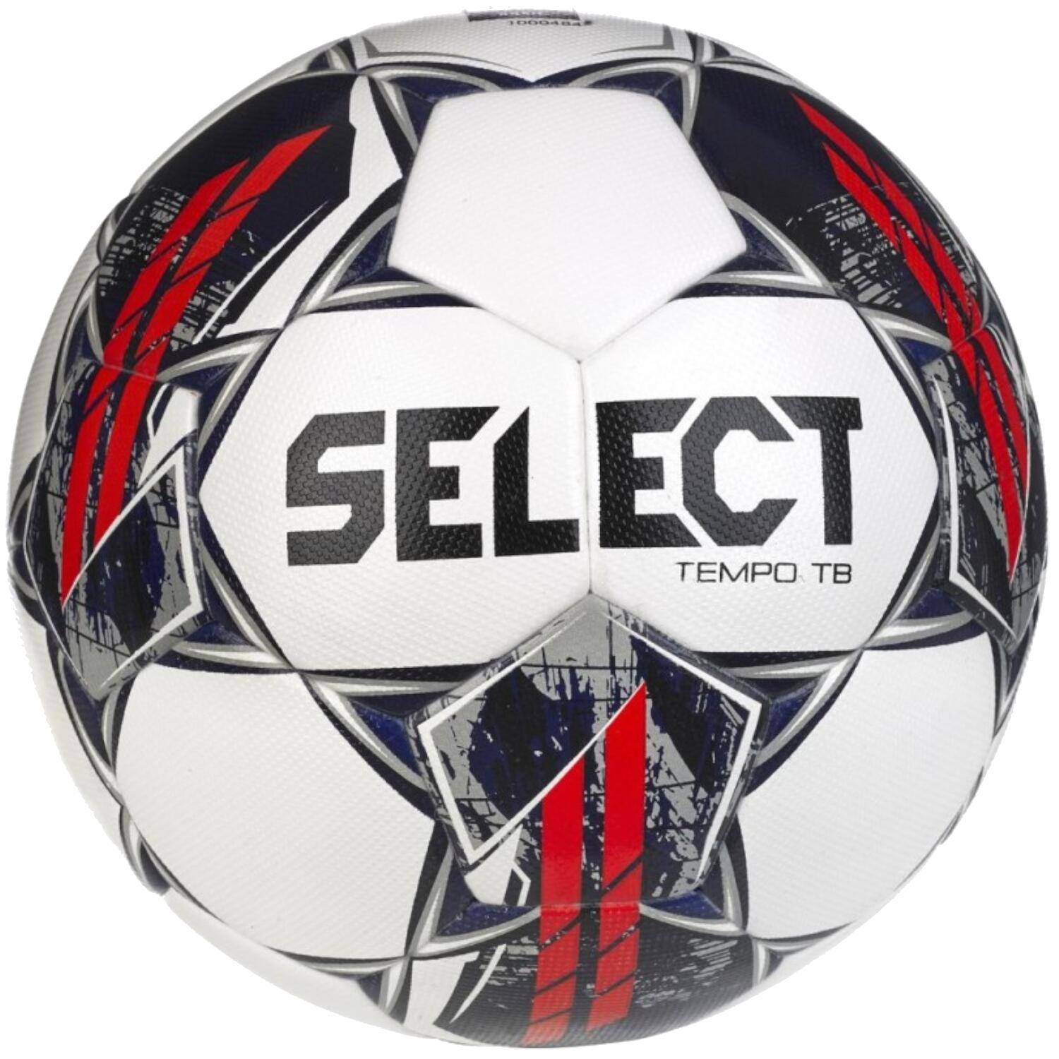 Piłka do piłki nożnej SELECT Tempo TB FIFA Basic v23 white/grey rozmiar 4