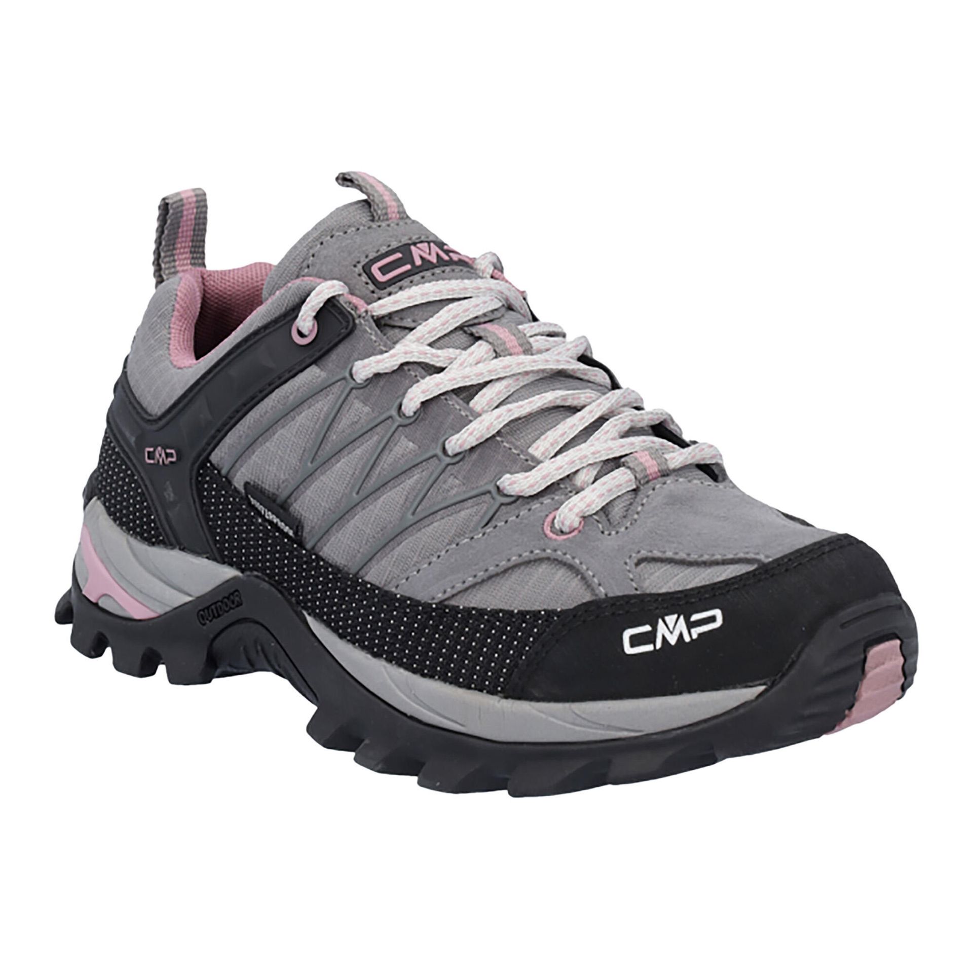 CMP Damskie buty trekkingowe Rigel Low Wmn Wp Walking, Cemento, 38 EU, Cemento Fard, 38 EU