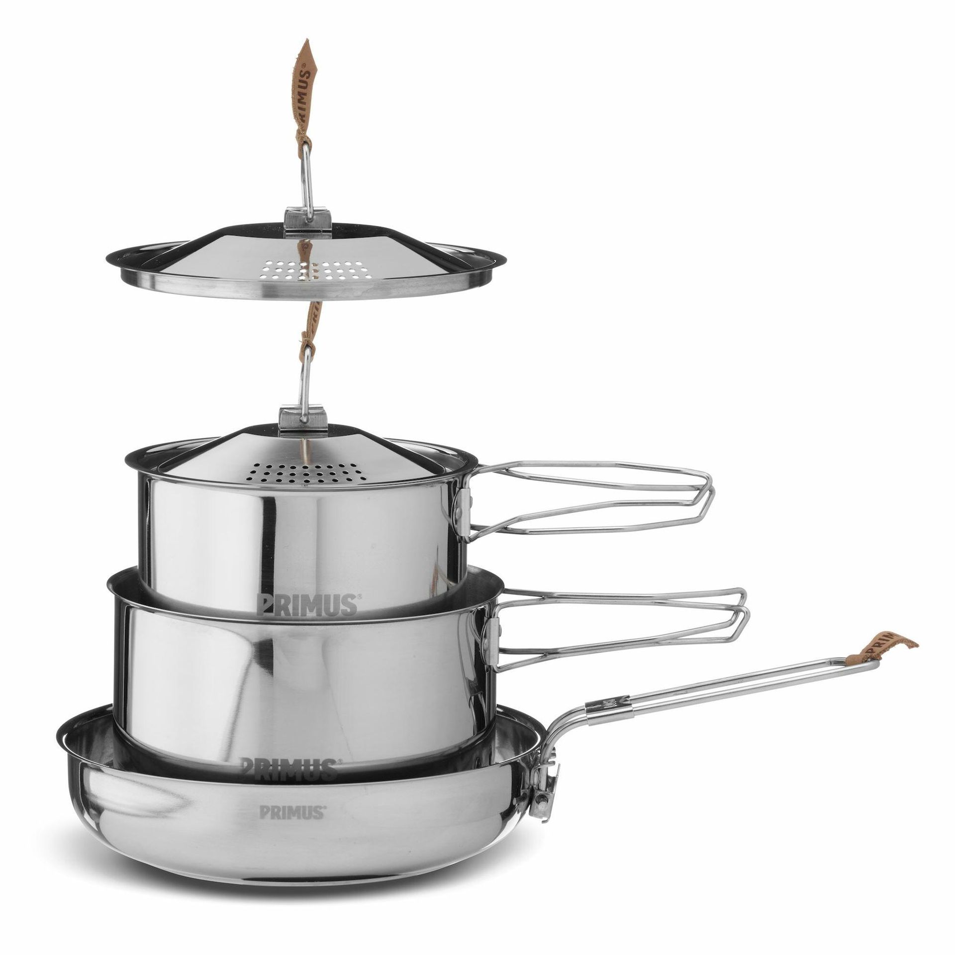 Primus Campfire Cook Set Small, srebrny, s P-738002
