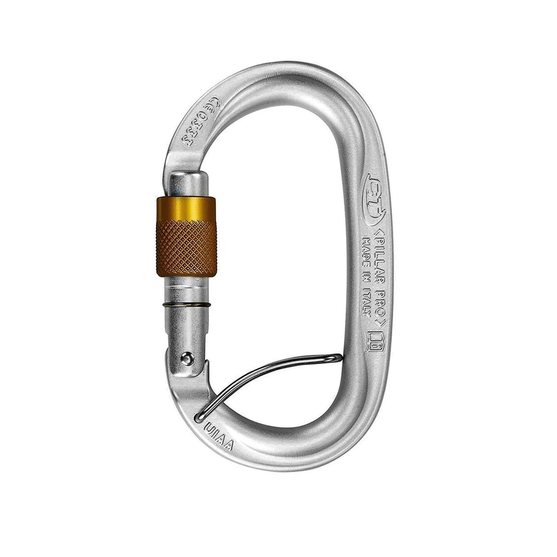 Climbing Technology Pillar Pro SGL 2 °C3960lzsfctstd karabińczyk, błyszczący/żółty, rozmiar uniwersalny 2C3960LZSFCTSTD