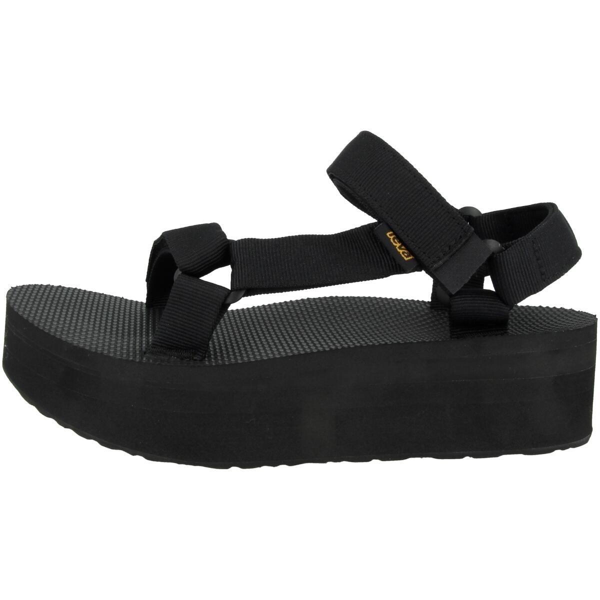 Sandały Teva Model W Flatform Univers Kolor Czarny