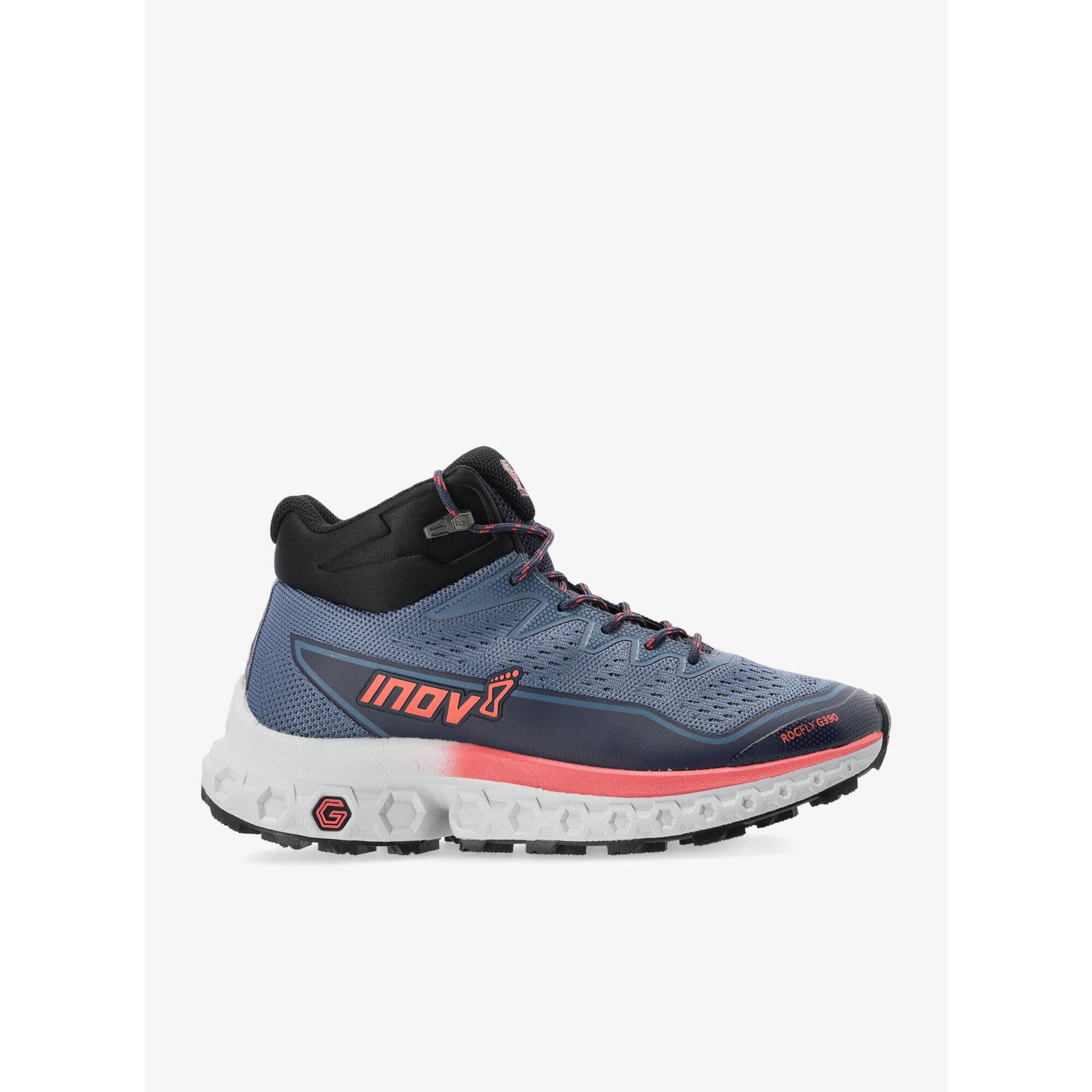 Buty turystyczne damskie Inov-8 RocFly G 390 - lilac/coral