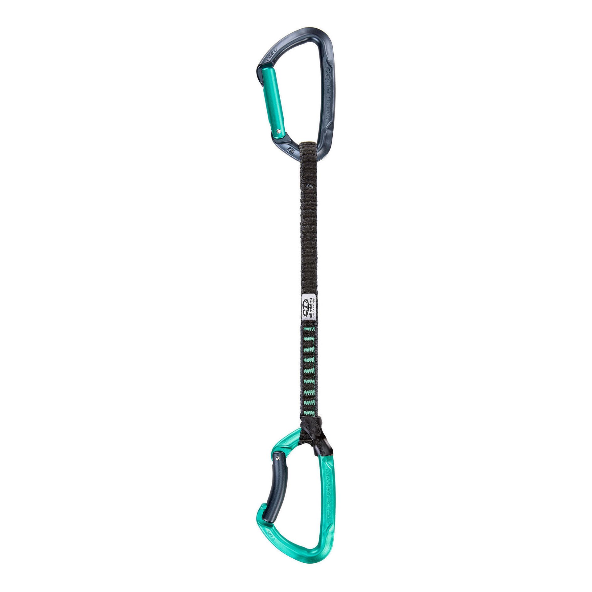 Ekspres wspinaczkowy Climbing Technology Lime B Set DY 22 cm - anthracite/blue marine