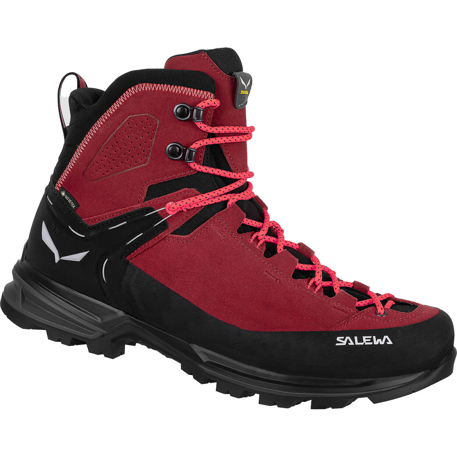 BUTY MTN TRAINER 2 MID GTX WOMEN-RED DAHLIA-BLACK