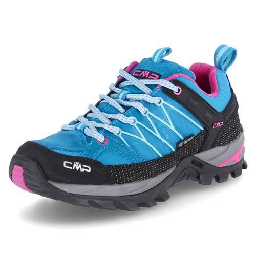 CMP Damskie półbuty trekkingowe Rigel Low Wmn Shoe Wp, Hawajska Acqua, 39 eu