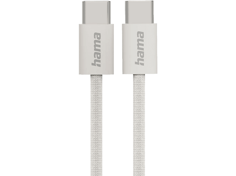 Kabel USB-C HAMA Data Fabric 1m Szary
