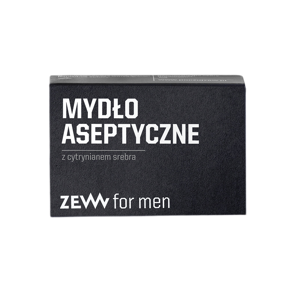 Zew For Men Mydło aseptyczne z cytrynianem srebra 85ml