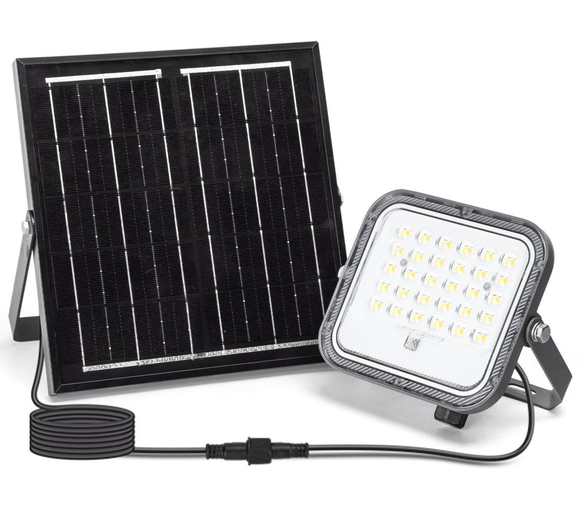 Aigostar - LED Ściemnialny naświetlacz solarny LED/5W/3,4V IP66 + pilot