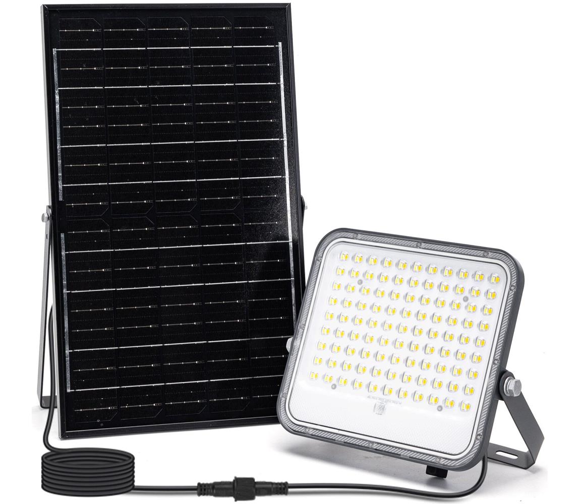Aigostar - LED Ściemnialny naświetlacz solarny LED/15W/3,4V IP66 + pilot