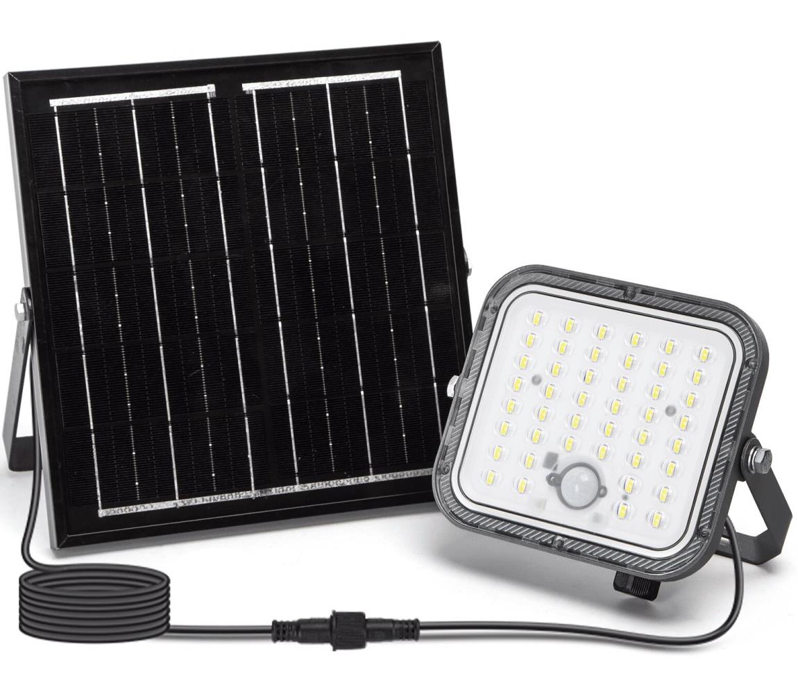 Aigostar - LED Ściemnialny naświetlacz solarny z czujnikiem LED/5W/3,4V IP66 + pilot