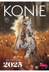 Kalendarz 2025 A4 Ścienny Konie