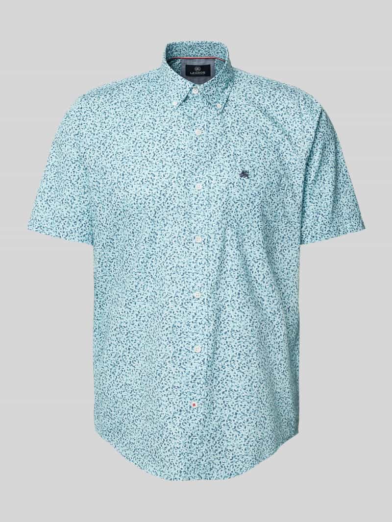 Koszula casualowa o kroju regular fit z wyhaftowanym logo