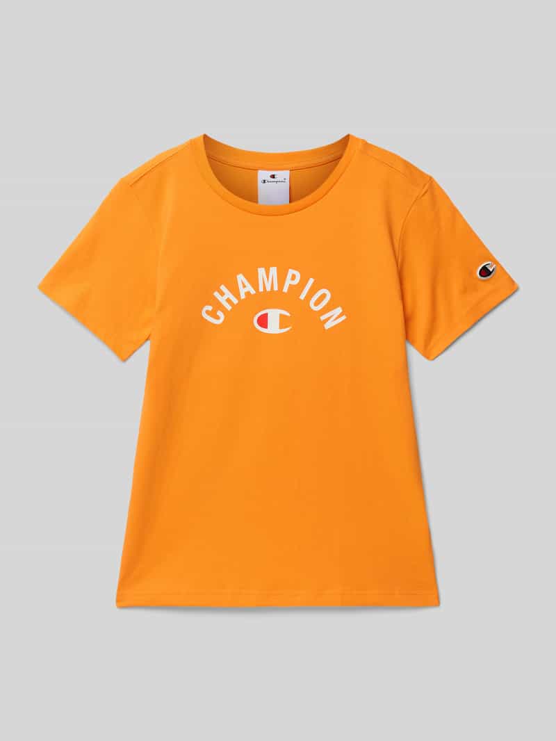 T-shirt z nadrukiem z logo