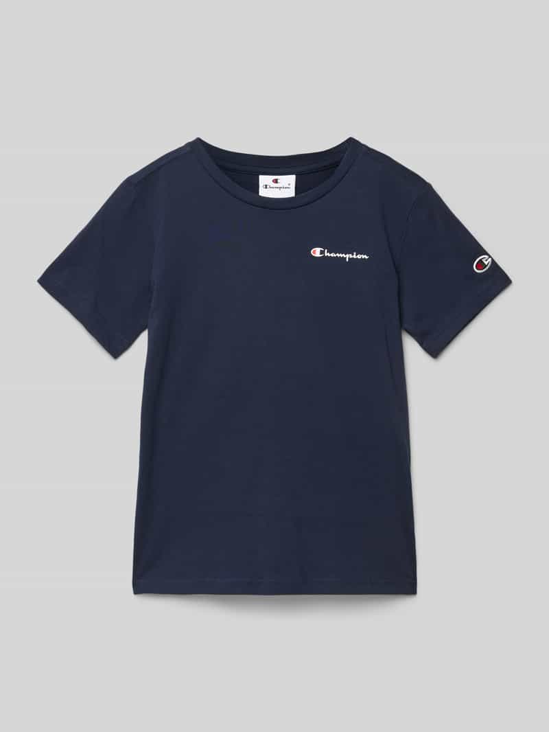 T-shirt z nadrukiem z logo