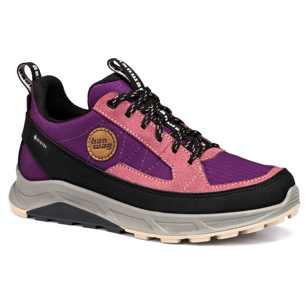 Damskie buty outdoorowe Hanwag Rotpunkt Light Low Lady GTX Rose/Purple UK 7,5
