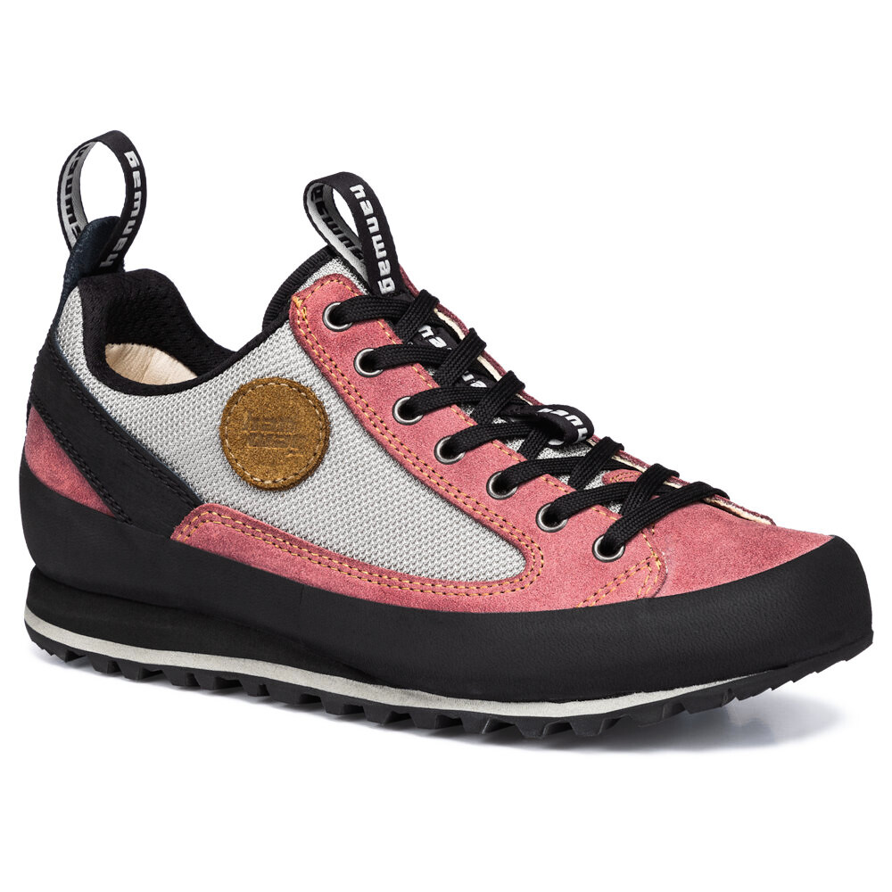 Damskie buty outdoorowe Hanwag Rotpunkt Low Lady LL Rose/Cool Grey UK 7