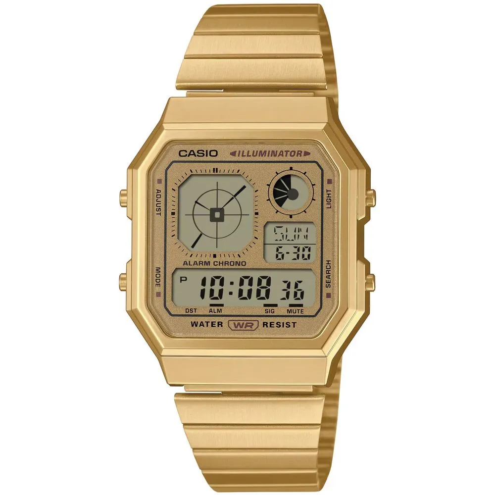 Złoty zegarek Casio Vintage A130WEG-9AEF