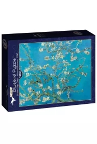 Puzzle 1000 Kwitnące drzewo migdałowca Vincent van