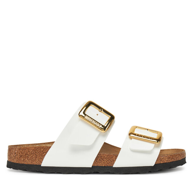 Klapki Birkenstock Sydney Cushion Buckle 1029438 Biały