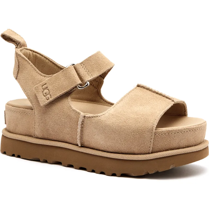 UGG Skórzane sandały W GOLDENSTAR HI
