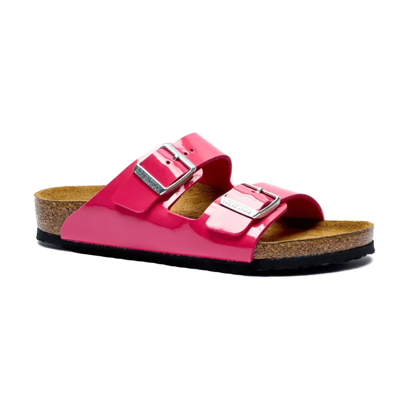 Birkenstock Klapki Arizona z dodatkiem skóry