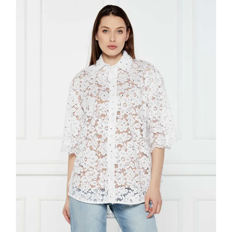 Michael Kors Koronkowa koszula Loose fit