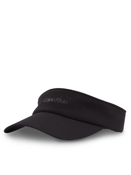 Calvin Klein Daszek Seersucker Visor K50K512973 Czarny