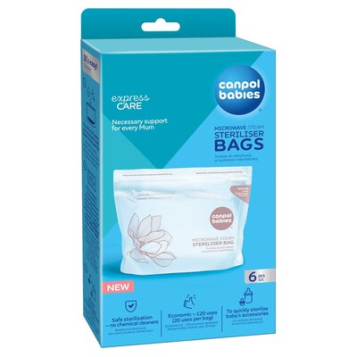 Woreczki do sterylizacji CANPOL BABIES 70/002 (6 sztuk)