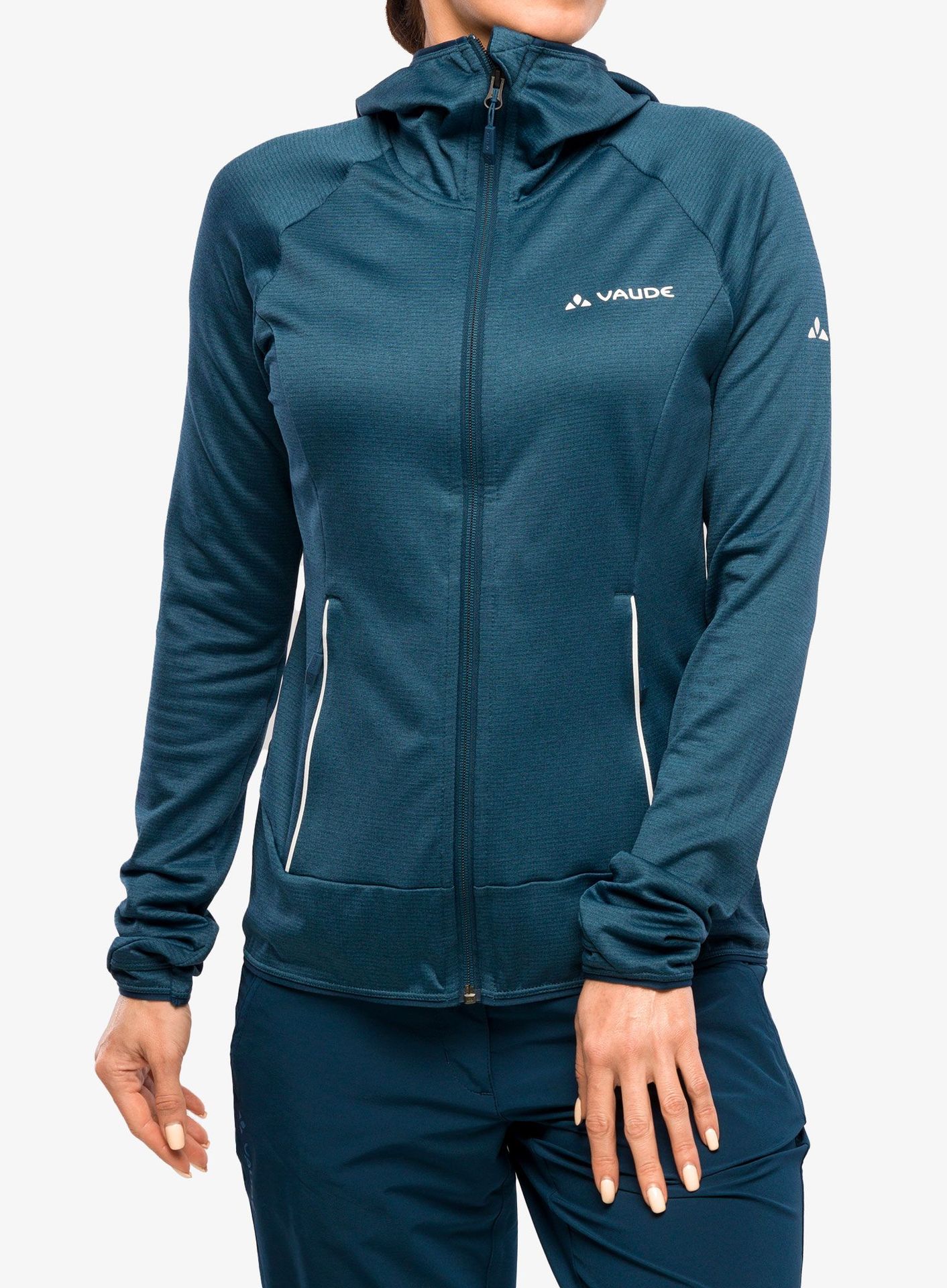 Bluza polarowa damska Vaude Tekoa Fleece Jacket II - dark sea