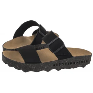 Klapki Coly L Eco Sued Black P018225000 (AP15-a) Asportuguesas