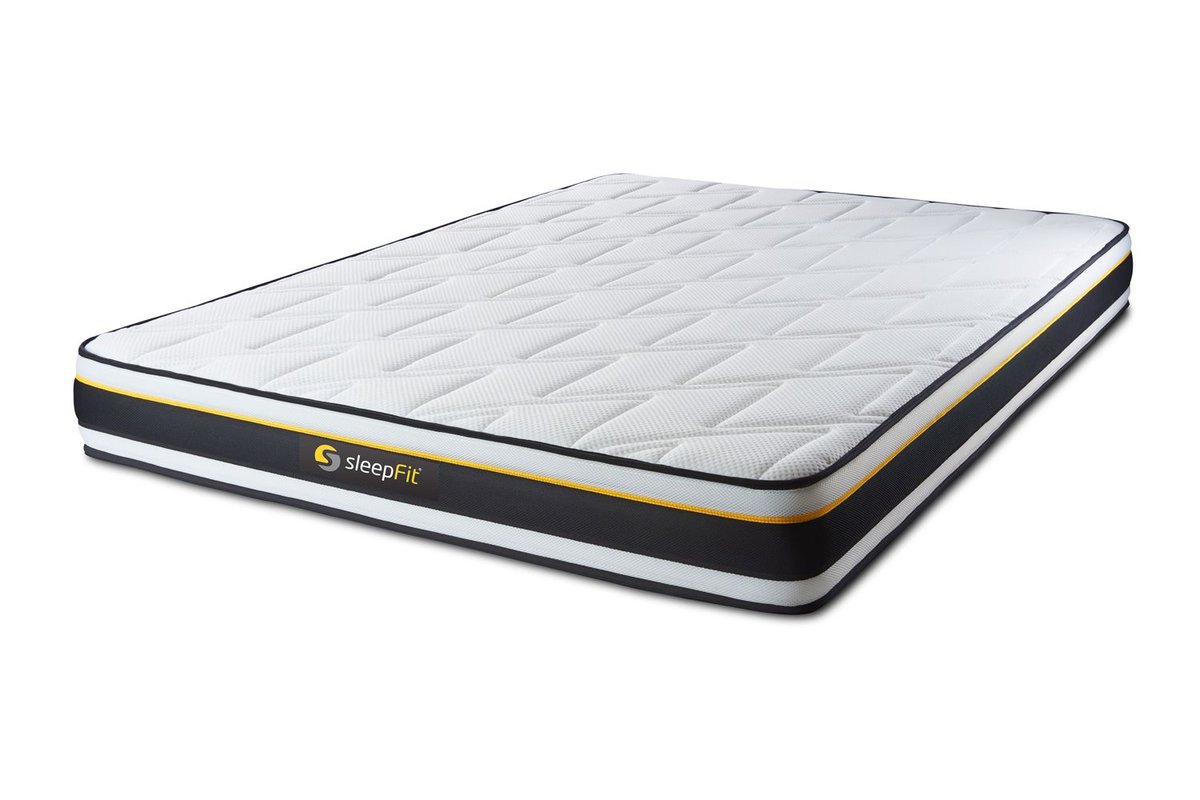 Materac Soft 120X195Cm, Grubosc : 19 Cm, Pianka Hd Z Kolózkami Mikropowietrznymi, Bardzo Wysoki, 3 Strefy Komfortu