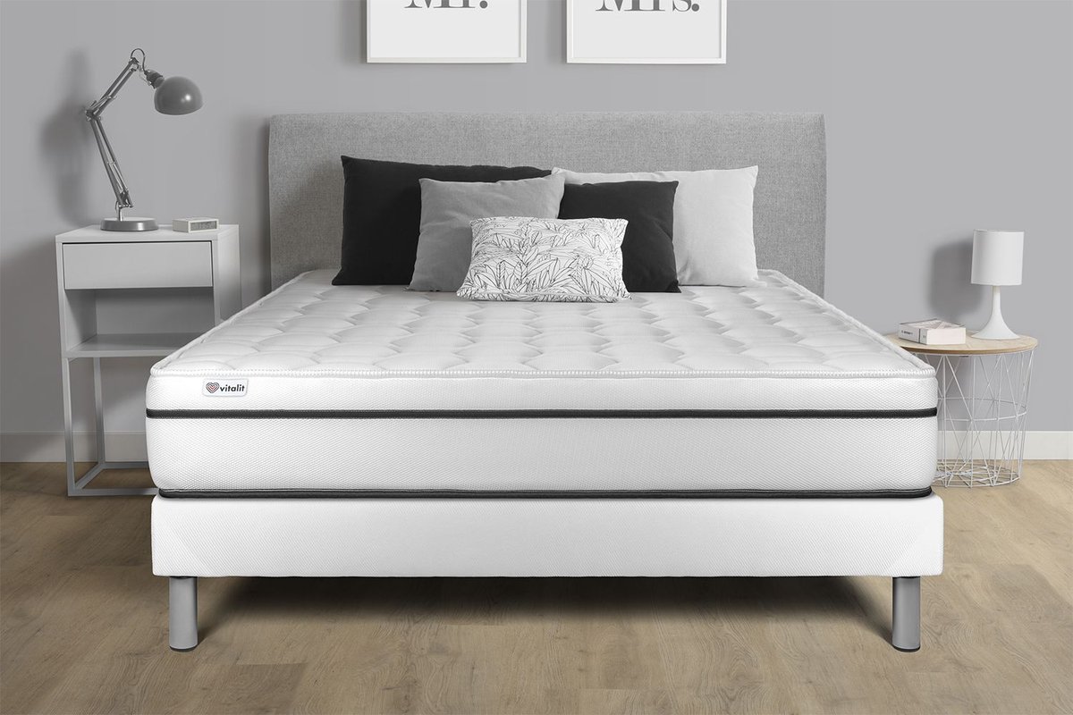 Materac Pianka poliuretanowa + Pianka termoelastyczna visco 140 x 200 VITAL SPA 8