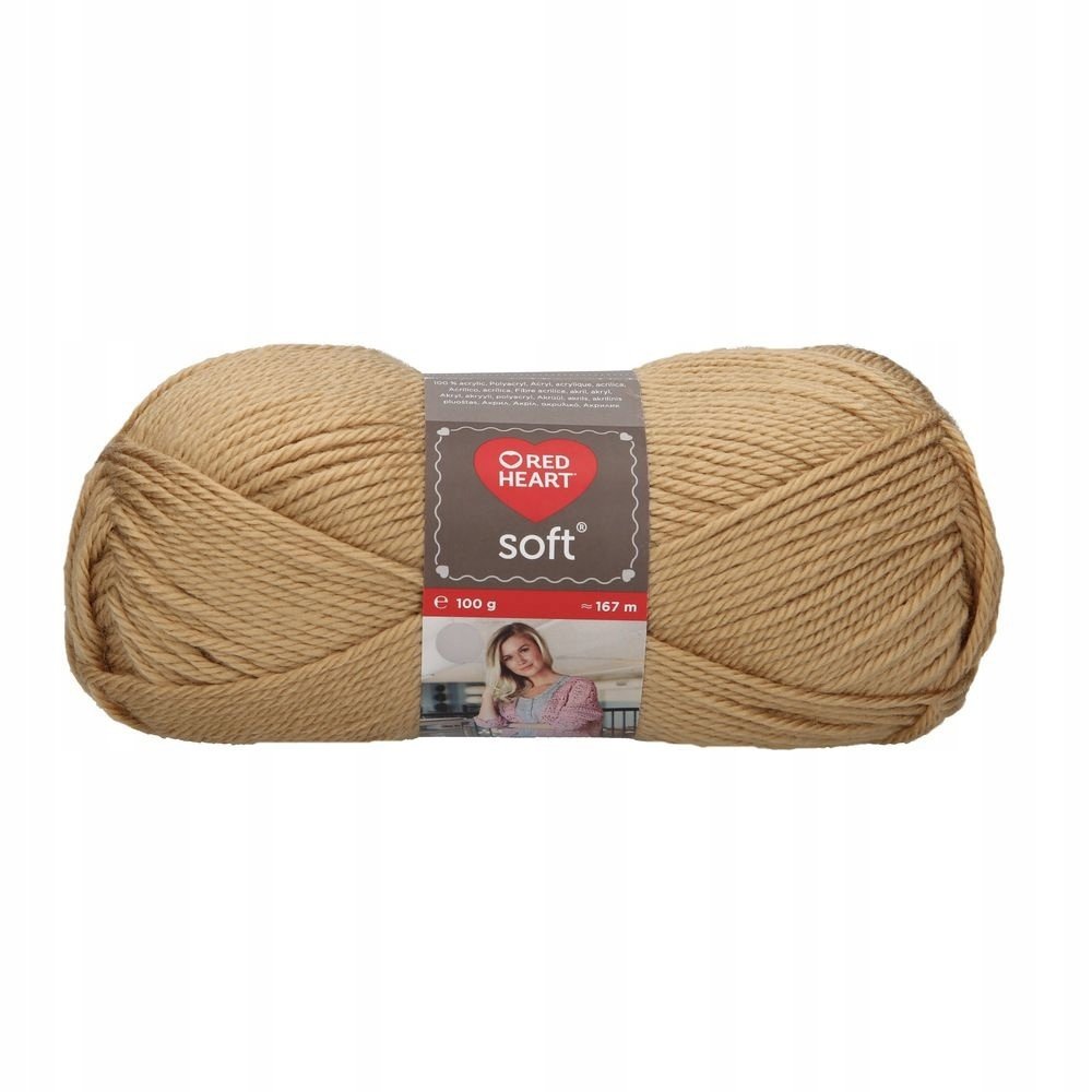 Włóczka Red Heart Soft pszenica 9388