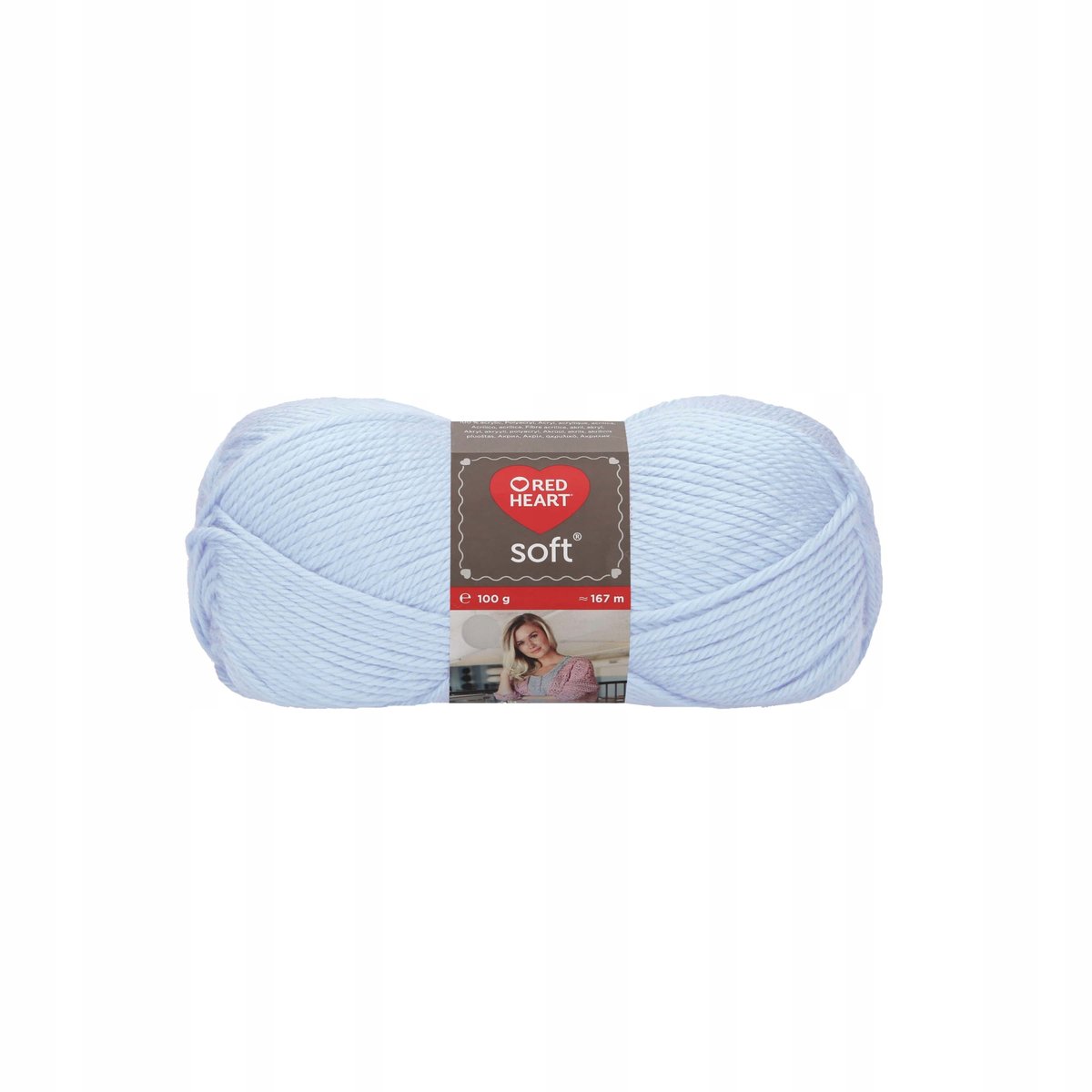 Włóczka Red Heart Soft błękitny 8325