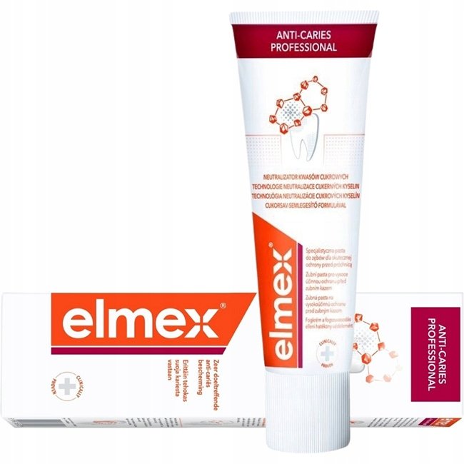 Pasta do zębów ELMEX Profesional Przećiw próchnicy z aminofluorkiem 75 ml