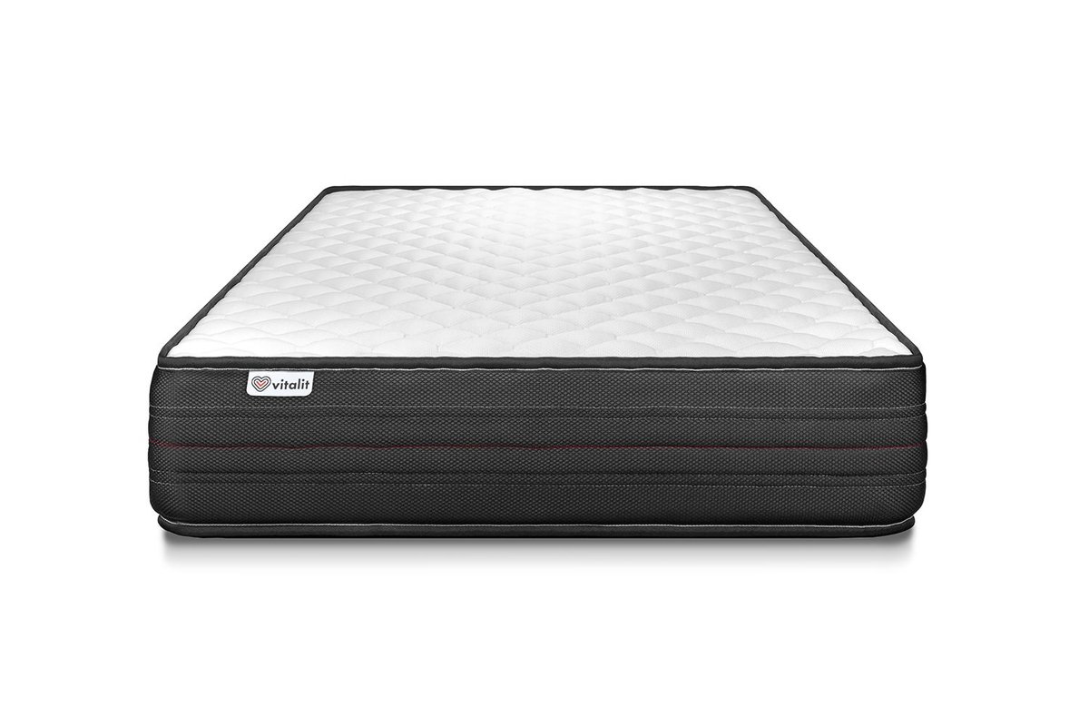 Materac Pianka poliuretanowa + Pianka termoelastyczna visco 90 x 200 VITALPOWER 8