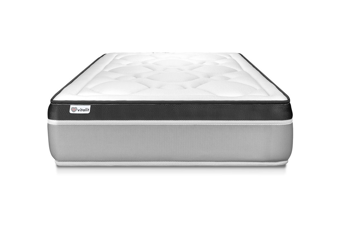 Materac Pianka poliuretanowa + Pianka termoelastyczna visco 80 x 190 VITAL ERGO 8