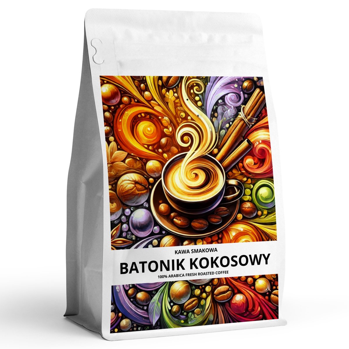 Kawa smakowa mielona BATONIK KOKOSOWY 100 % arabica
