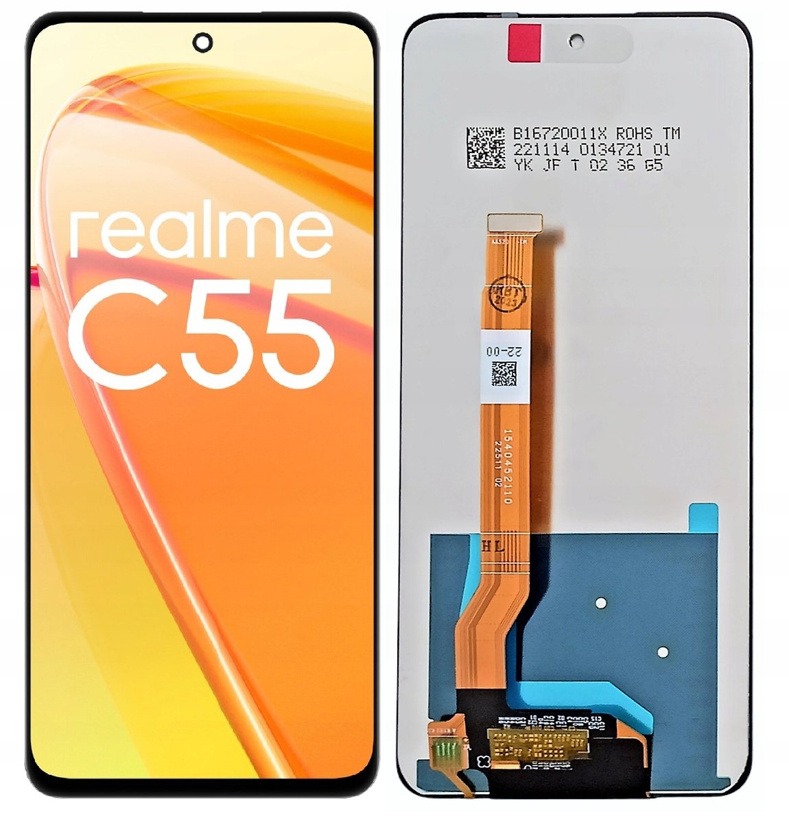 WYŚWIETLACZ EKRAN LCD DO TELEFONU REALME C55