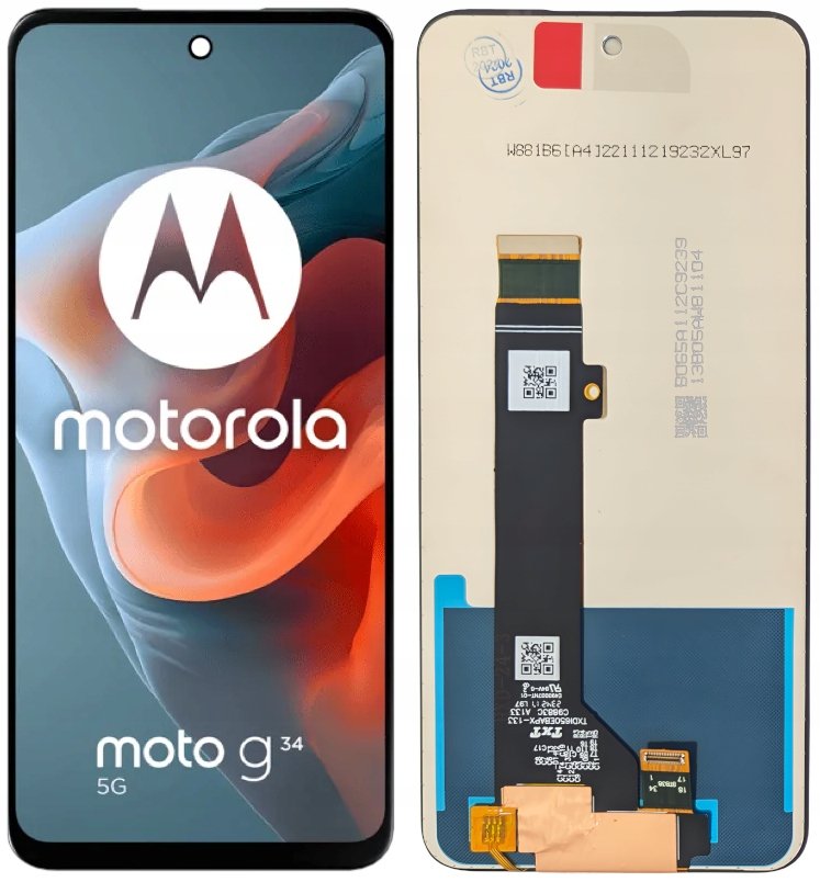 WYŚWIETLACZ EKRAN LCD DO MOTOROLA G34