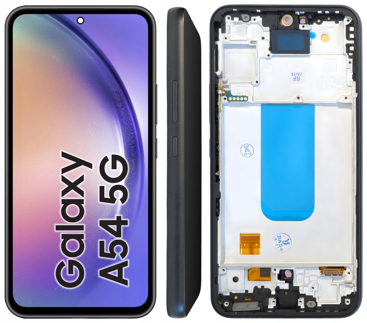 WYŚWIETLACZ EKRAN LCD DO SAMSUNG GALAXY A54 OLED RAMKA CZARNA SM-A546B